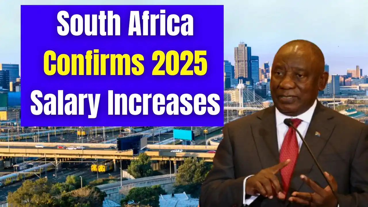 South Africa Confirms 2025 Salary Increases