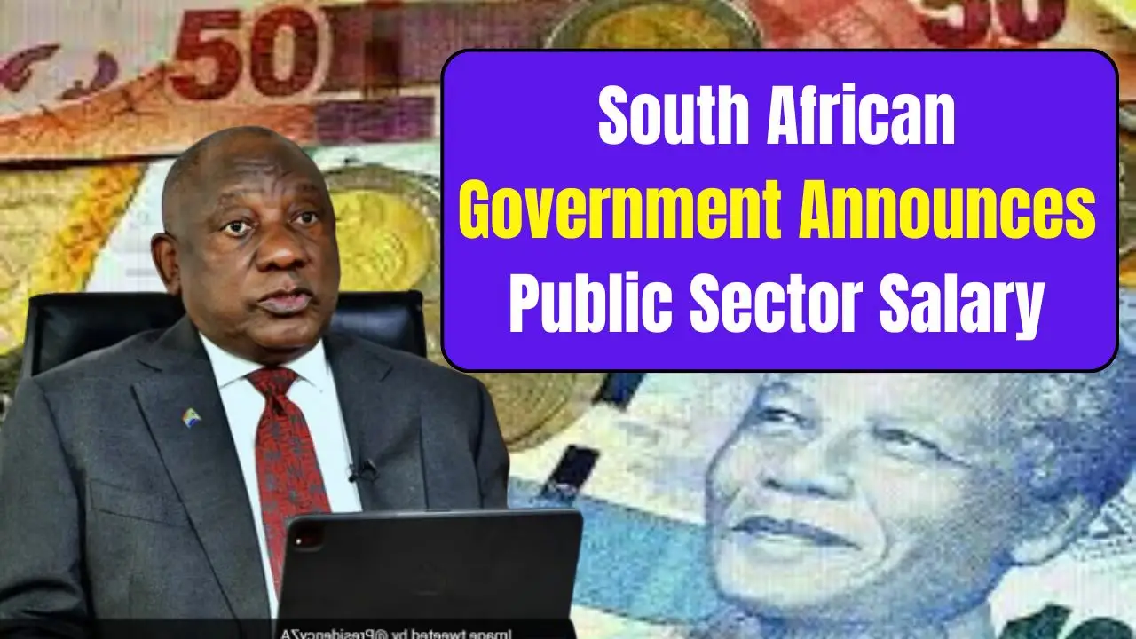 South African Government Announces Public Sector Salary